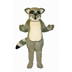 Grey Raccoon Mascot Costume #1358G-Z