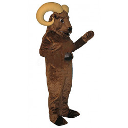 Brown Ram Mascot Costume 2603B-Z 