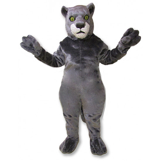 Grey Cougar Mascot Costume #507-Z Grey Cougar Mascot Costume #507-Z