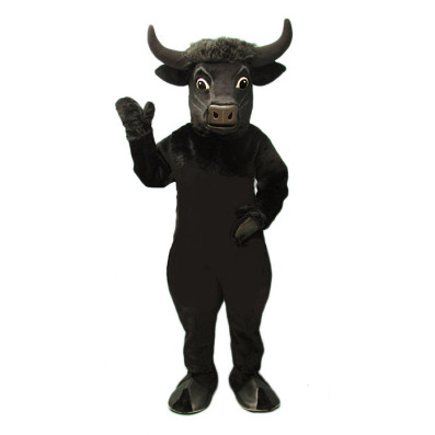 Black Bull Mascot Costume 701B-Z