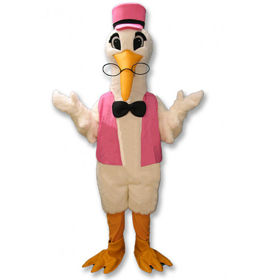 Doctor Stork Female Mascot Costume 420-P Doctor Stork Female Mascot Costume 420-P