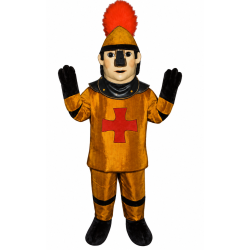 Golden Knight Mascot Costume MM38-Z