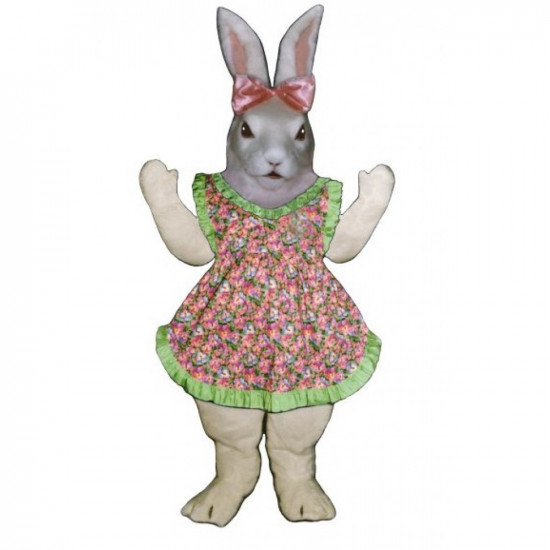 Jill Bunny Rabbit Easter Mascot Costume 2511A-Z Jill Bunny Rabbit Easter Mascot Costume 2511A-Z