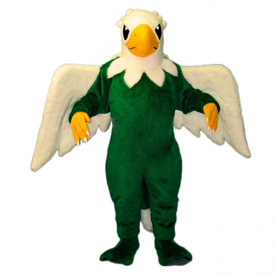 Green and White Griffin Mascot Costume MM41-Z 