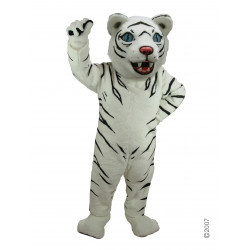 White Tiger Cub Mascot Costume T0011