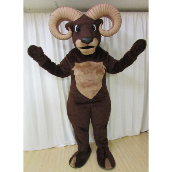 Brown Ram Mascot Costume 2618-Z 