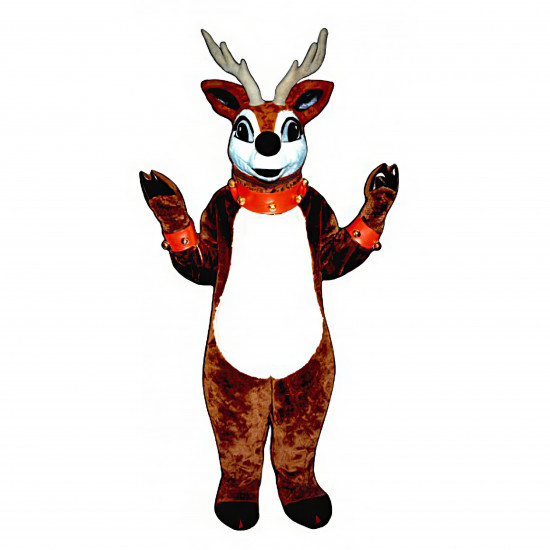 Blinker Deer w/ Lite Up Nose, Collar and Cuffs Mascot Costume 3112A-Z 