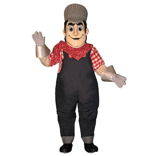 Train Engineer Mascot Costume 27DD-Z 