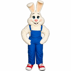 Farmer Rabbit Mascot Costume 1115 A-Z