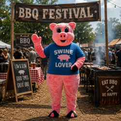 Big Pig Mascot Costume 2411-Z