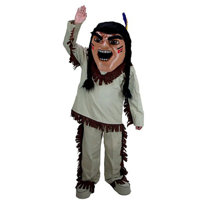 American Indian, Native American Indian Mascot Costume T0301