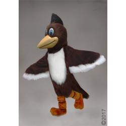 Happy Brown Roadrunner Mascot Costume 42058