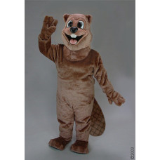 Happy Beaver Mascot Costume 28152 Happy Beaver Mascot Costume 28152