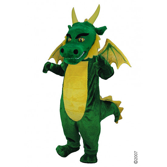 Green Dragon Mascot Costume T0211 Green Dragon Mascot Costume T0211