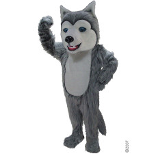 Grey Baby Husky Dog Mascot Costume T0079 Grey Baby Husky Dog Mascot Costume T0079