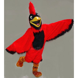 Happy Red Cardinal Mascot Costume 42046 Happy Red Cardinal Mascot Costume 42046