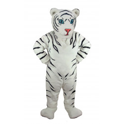 White Tiger Cub Mascot Costume T0009