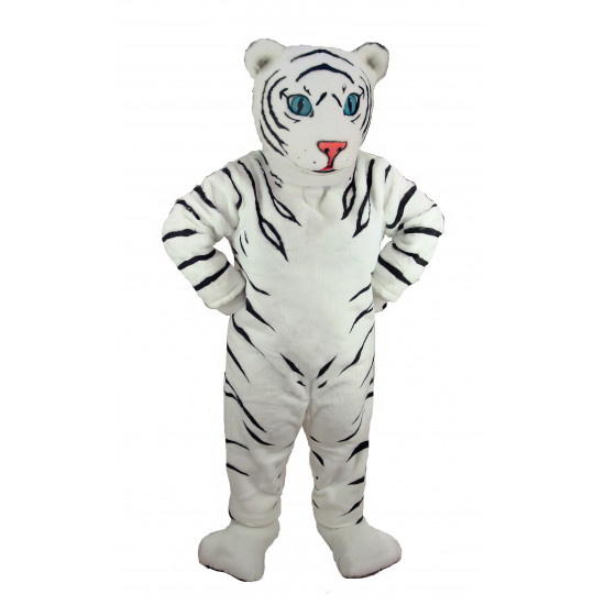 White Tiger Cub Mascot Costume T0009