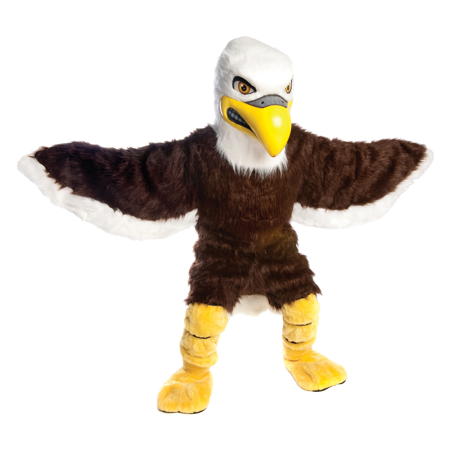 Feirce Eagle Mascot 42062 Maskus - Purchase Order Accepted One Size Fits Most / Upgrade to Parade Feet / As Pictured