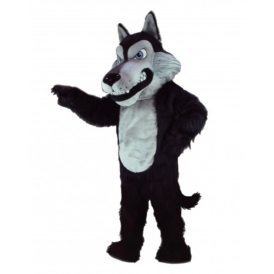 Black Wolf Mascot Costume 45148