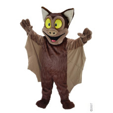 Brown Bat Mascot Costume T0190 Brown Bat Mascot Costume T0190