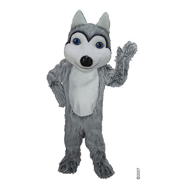 Friendly Husky Dog Mascot Costume T0078