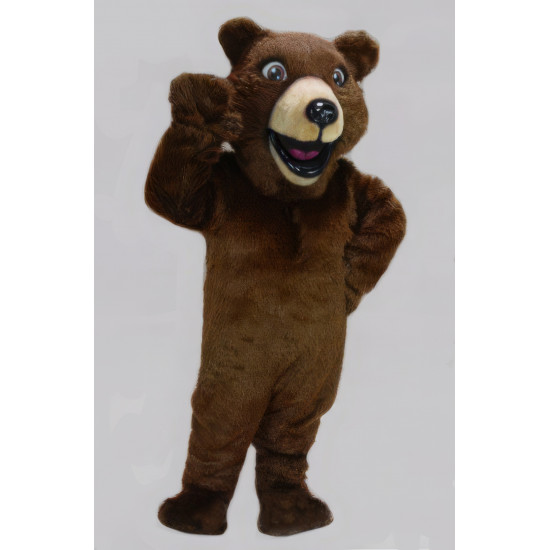 Happy Grizzly Mascot Costume 41032