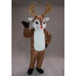 Randolf Christmas Reindeer Mascot Costume 44340 Randolf Christmas Reindeer Mascot Costume 44340