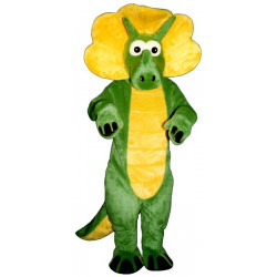 Green Triceratops Dinosaur Mascot Costume 108G-Z 