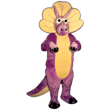 Purple Triceratops Dinosaur Mascot Costume 108P-Z 