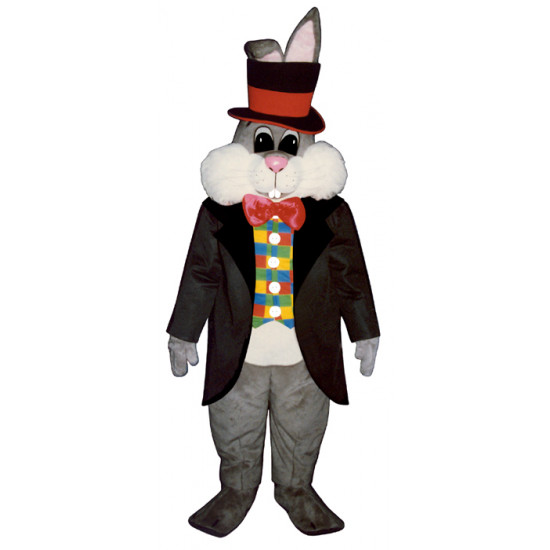 Bunny in Hat Mascot Costume 1110DD-Z