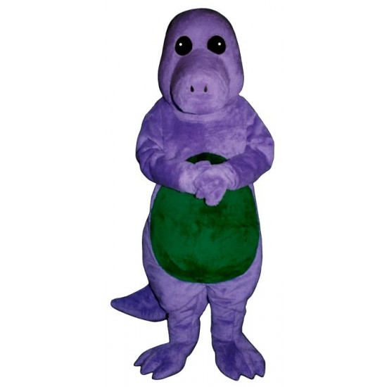 Purple Dinosaur Mascot Costume 113D-Z 