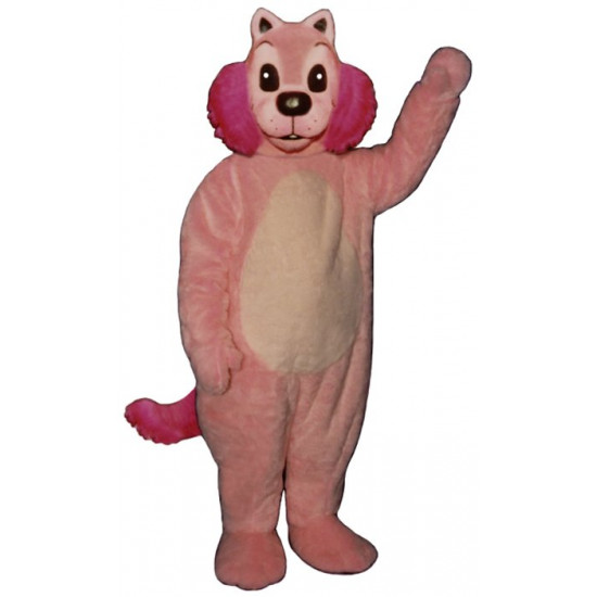 Pink Mink Mascot Costume 1328-Z