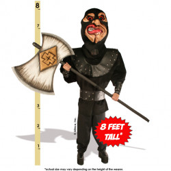 Executioner with Axe Mascot Costume 165 Executioner with Axe Mascot Costume 165