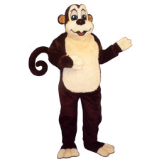 Zoo Monkey w/Wire Tail Mascot Costume 1910-Z
