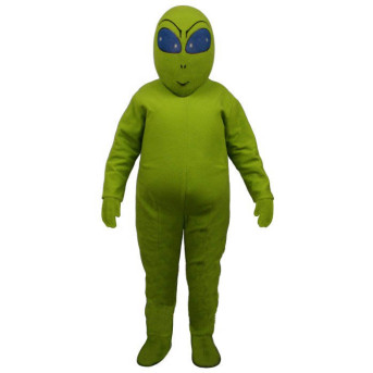 Green Alien Mascot Costume 2010-Z