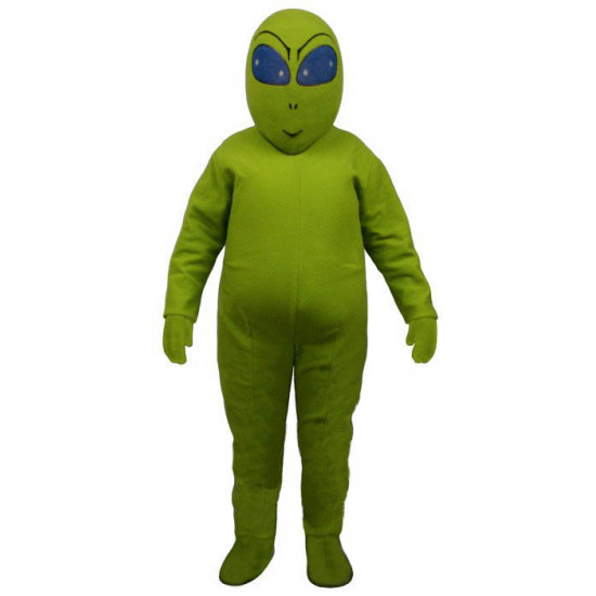 Green Alien Mascot Costume 2010-Z