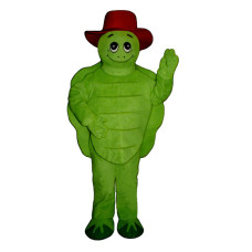Tommy Turtle With Hat Mascot Costume 120A-Z Tommy Turtle With Hat Mascot Costume 120A-Z