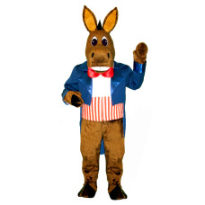 Patriotic Donkey Mascot Costume 1516DD-Z Patriotic Donkey Mascot Costume 1516DD-Z