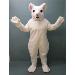 White Mouse Mascot Costume 1801-Z White Mouse Mascot Costume 1801-Z