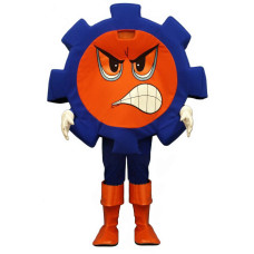 Clovis Cog Mascot Costume FC128-Z 