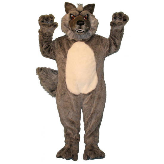 Growling Wolf Mascot Costume 1339-Z 