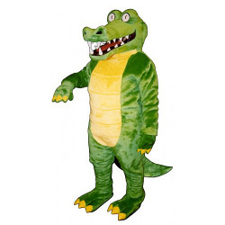 Brawny Gator Alligator Mascot Costume 139-Z  Brawny Gator Alligator Mascot Costume 139-Z