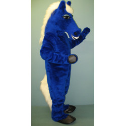 Blue Horace Horse Mascot Costume 1504B-Z  Blue Horace Horse Mascot Costume 1504B-Z
