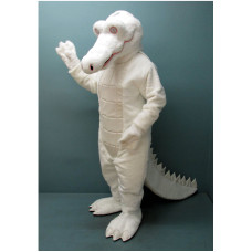 Albino Alligator Mascot Costume 159-Z