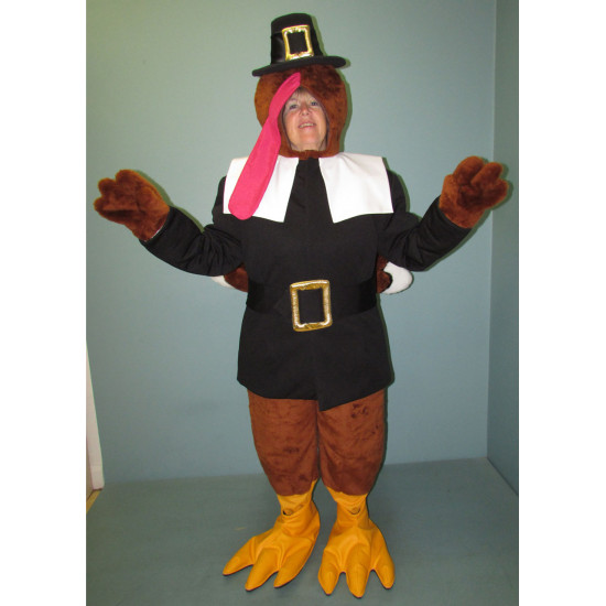 Tom Gobble Mascot Costume with Hood 602DDH-Z 