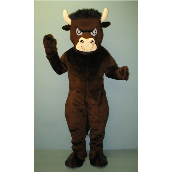 Cartoon Bull Mascot Costume 708-Z