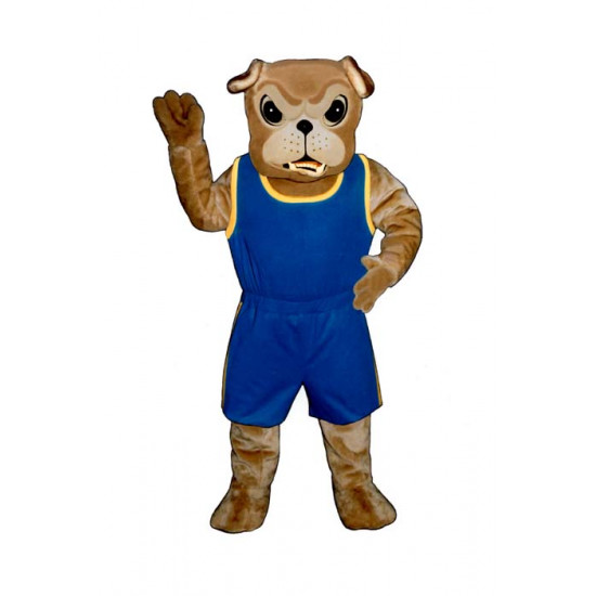 Bullie Bulldog With Jogging Suit Mascot Costume 805A-Z 