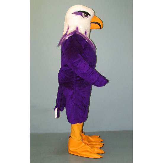 Purple Eagle Mascot Costume #1025-Z