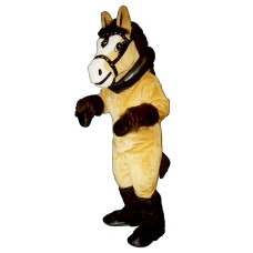 Clyde Clydesdale Horse With Collar & Harness Mascot Costume 1515A-Z Clyde Clydesdale Horse With Collar & Harness Mascot Costume 1515A-Z